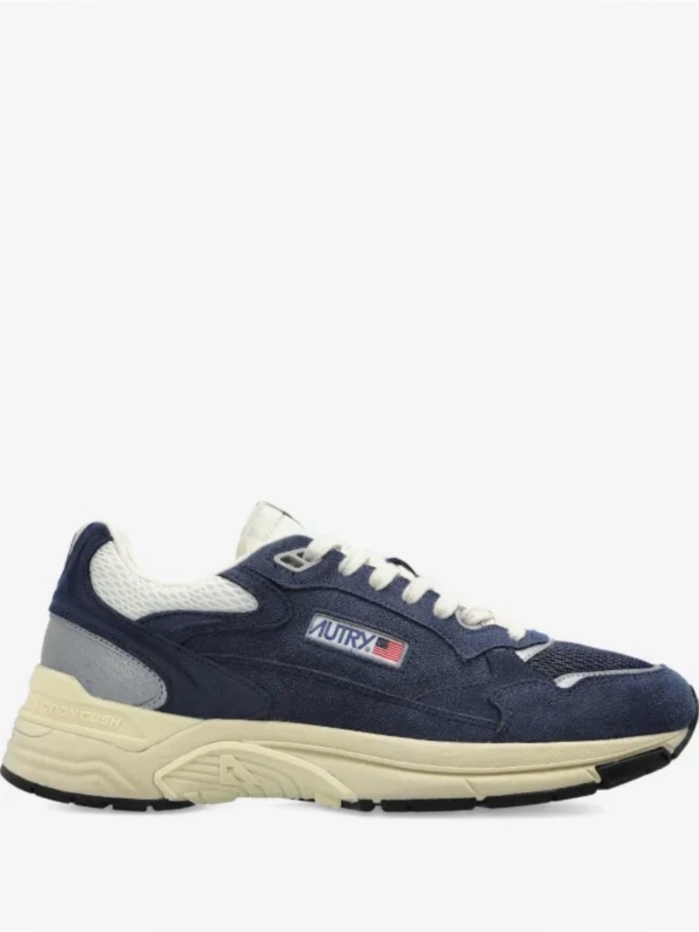 AUTRY Men's Hyper-way Low Suede- Mesh Sneaker sz US11